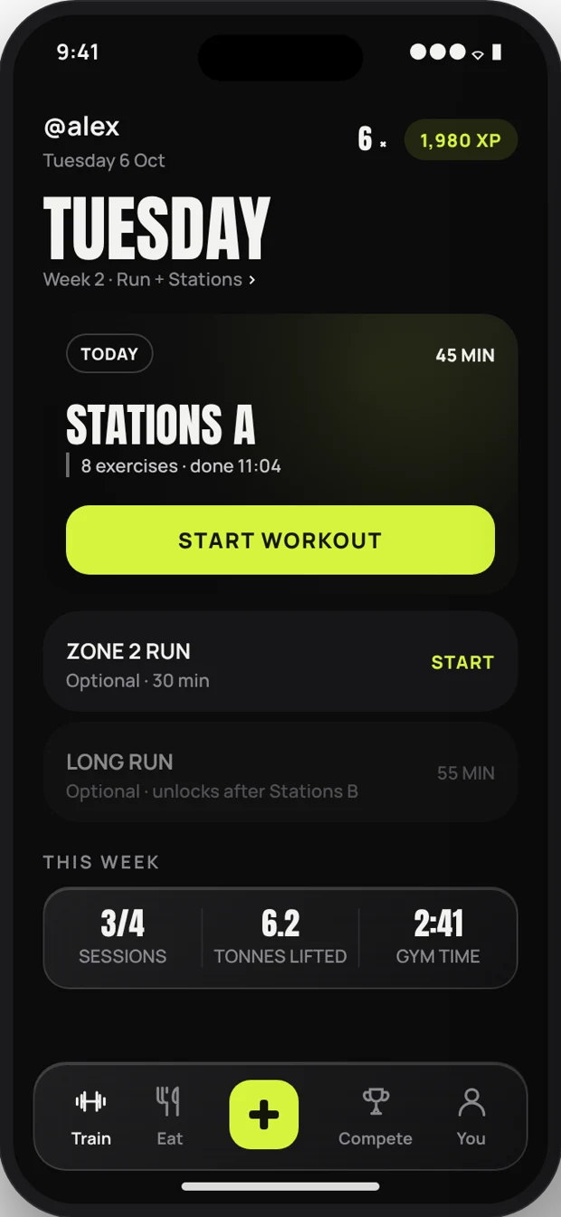Hyve Your session, already planned